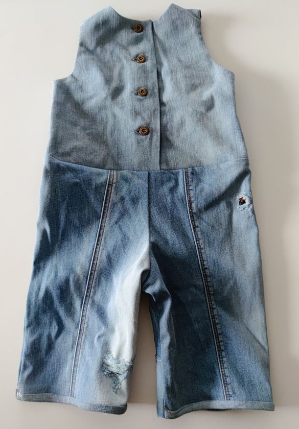 Salopette denim recyclé – Image 4