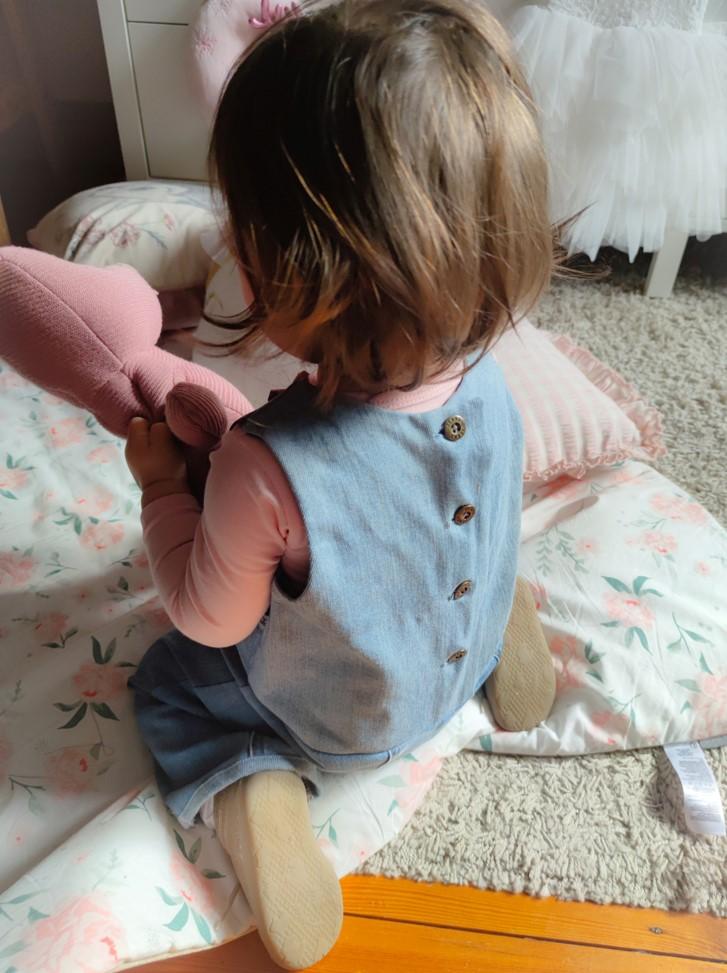 Salopette denim recyclé – Image 3