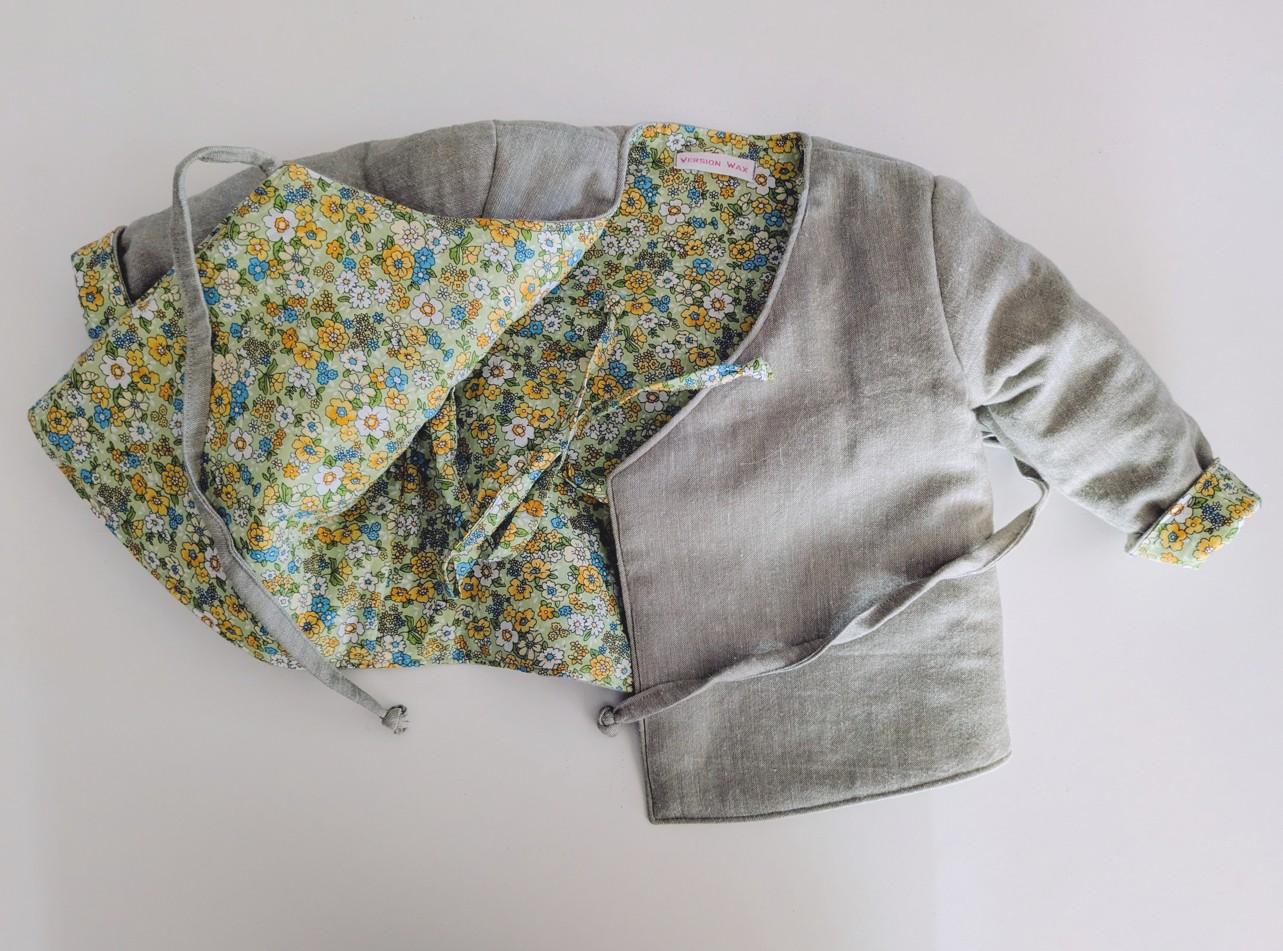veste réversible pour bébé