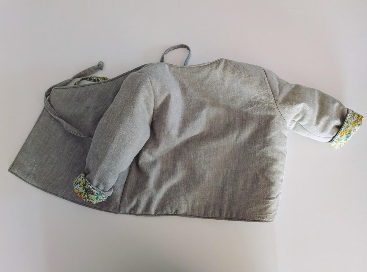 veste en coton chambray pour bébé