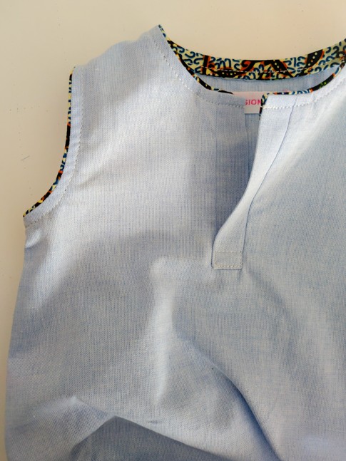 bosy pour bébé, bleu