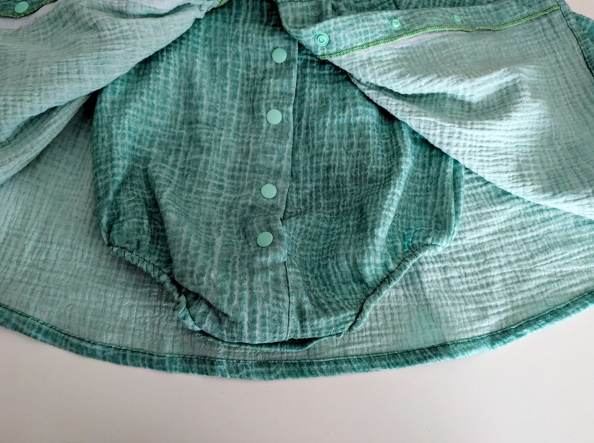 détail du dos du body